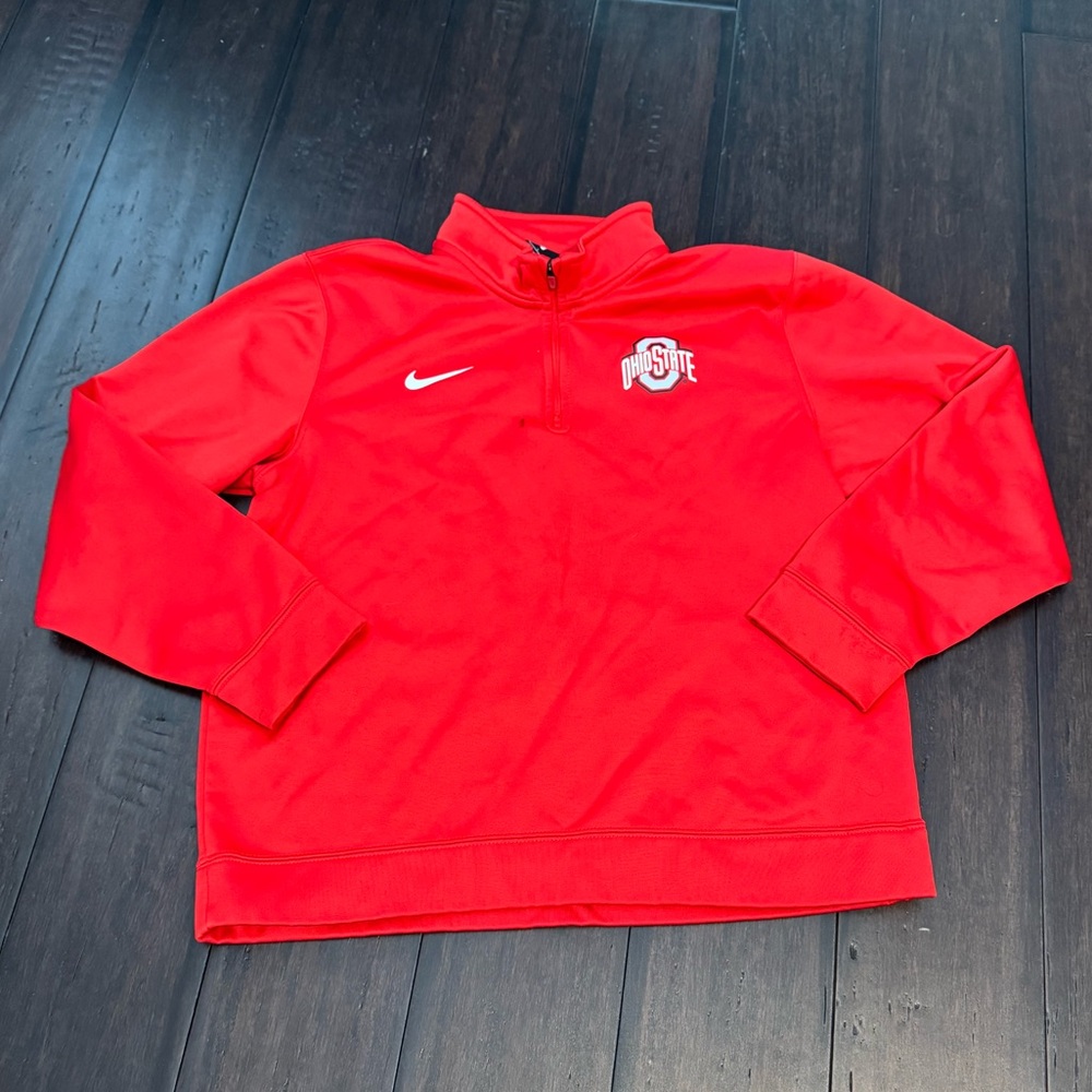 VGUC Nike Ohio State 1/4 zip Large
